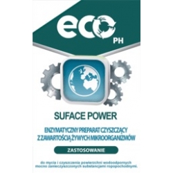 Eco-pH Surface Power - koncentrat do czyszczenia pomieszczeń warsztatowych, maszyn i linii produkcyjnych - 1L